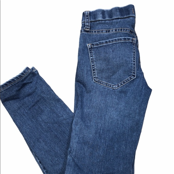 𝅺Free People size 25 skinny jeans - Picture 1 of 4